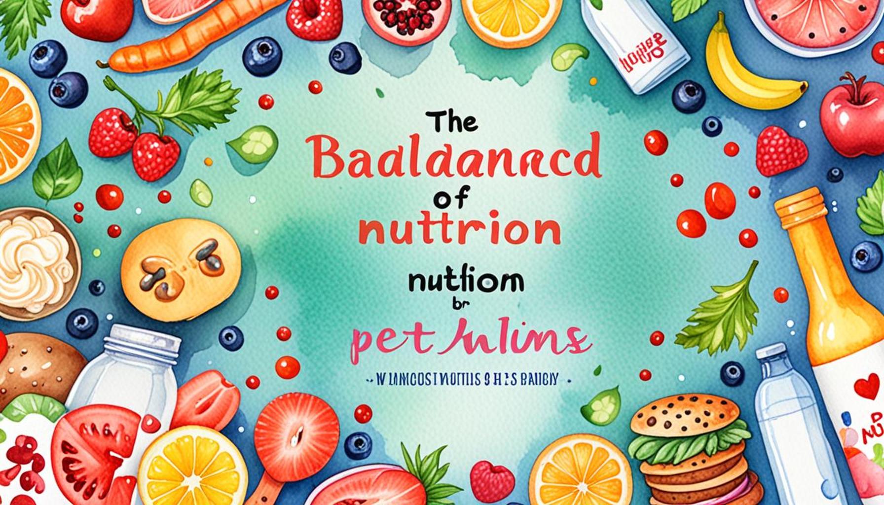 Balanced Nutrition for Pet Health Why It Matters for Your Furry Friend